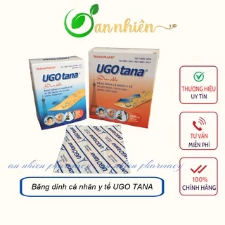 Băng dính cá nhân y tế UGO TANA đã tiệt trùng, vải co giãn, không thấm nước