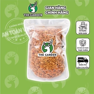 Đông Trùng Hạ Thảo Sấy Khô Trùng Thảo Hoa - Túi 100 gram - THE GARDEN0