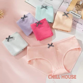 Quần Lót Cotton Phối Nơ Mềm Mại Mới 978 - CHILL HOUSE