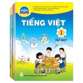 Sách - Bộ Giáo Khoa Lớp 1 - Bài Học - Chân Trời Sáng Tạo - 9 Cuốn - 2021000001706