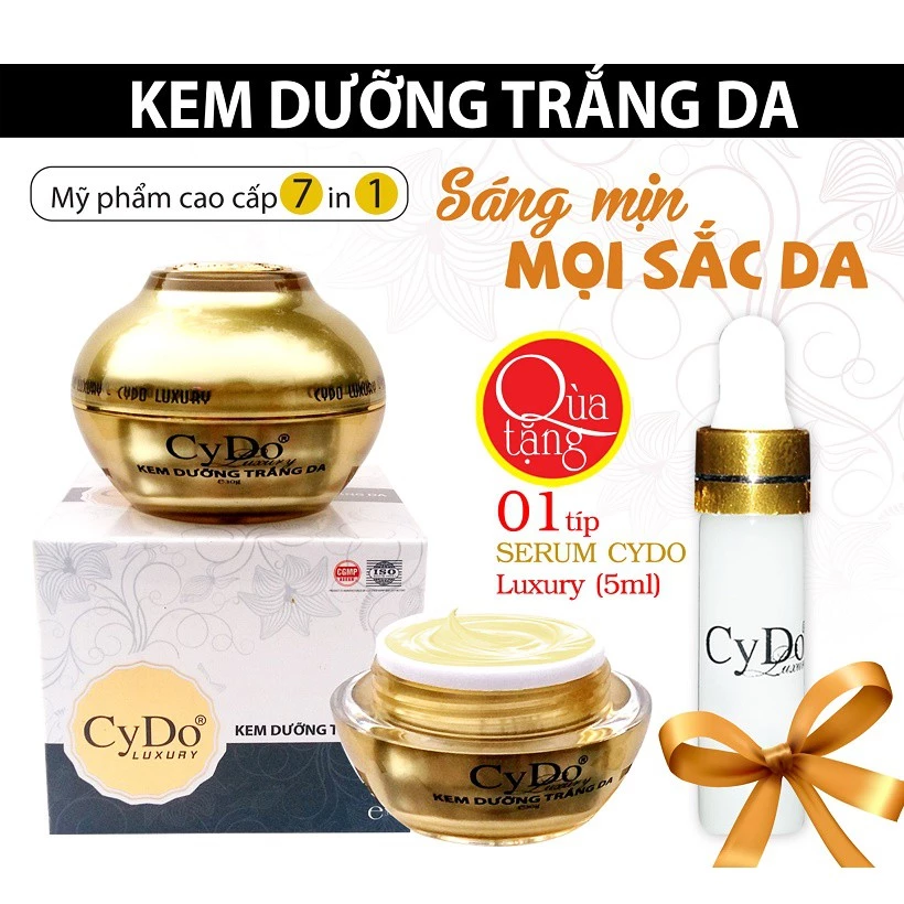 KEM DƯỠNG TRẮNG DA LUXURY - CYDO 30G hàng chính hãng