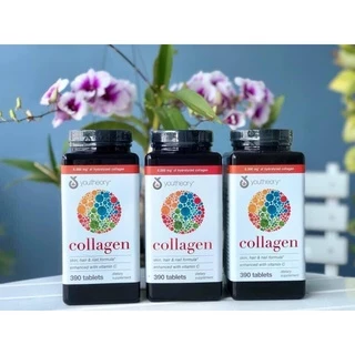 Viên uống đẹp da Collagen Youtheory+ Biotin mỹ 390 viên