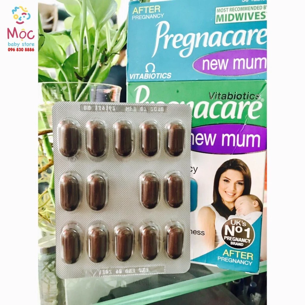 Vitamin Pregnacare New Mum cho mẹ sau sinh, Hỗ trợ tóc móng