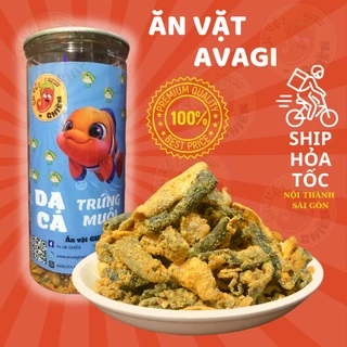 Da cá trứng muối 250g 200g đồ ăn vặt AVAGI vừa ngon vừa rẻ