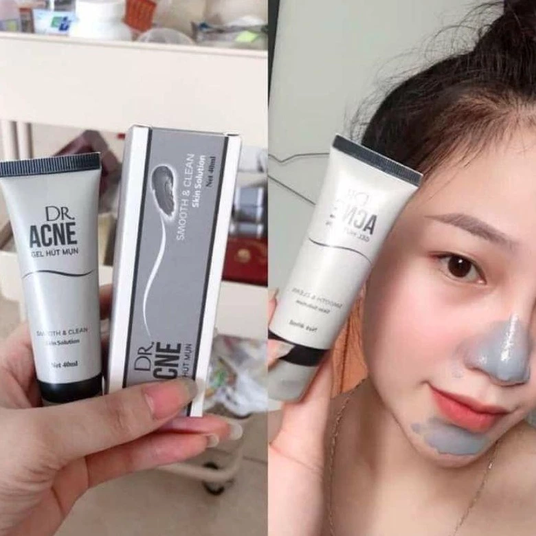 Gel lột mụn DR.ACNE Mặt nạ lột mụn sạch mụn cám mụn đầu đen se khit lỗ chân lông Thải độc chì