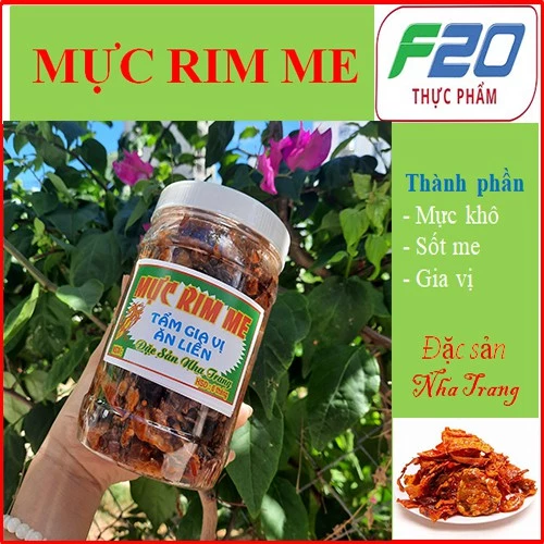 Mực Rim Me. Mực Rim Sa tế Nguyên Con - đặc sản Nha Trang