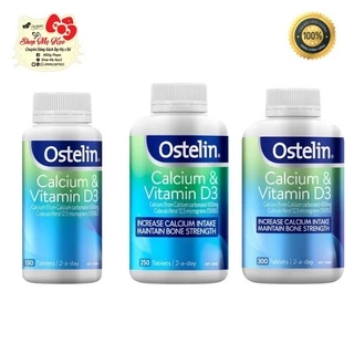 {Đủ bill + Date 2026) Ostelin Canci & Vitamin D3 130 viên - 300 Viên Của Úc (Canci bầu)