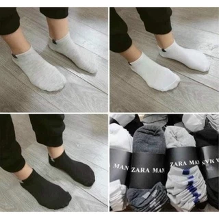 (ComBo) 10 đôi tất nam Zara Men cổ Ngắn. ĐTBX