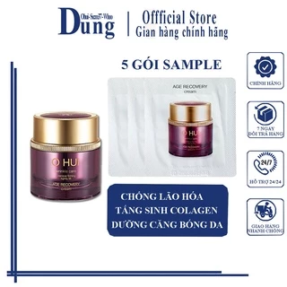 Combo 5 Kem Dưỡng Chống Lão Hóa Săn Chắc Làn Da Ohui Age Recovery Cream 1ml x 5