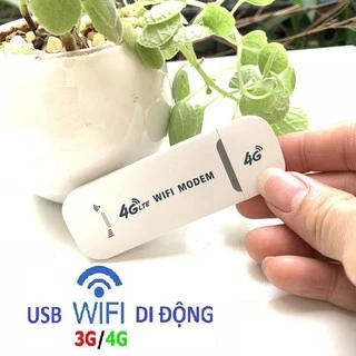 Dongle 4G LTE Usb - Thiết bị phát wifi từ sim 3g 4g - Dongle wifi kết nối nhanh đột phá tốc độ