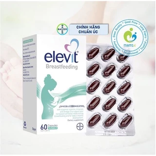 Vitamin tổng hợp (60v) cho phụ nữ sau sinh Elevit Breastfeeding/DHA, Úc