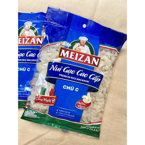 Nui gạo cao cấp chữ C Meizan gói 200g