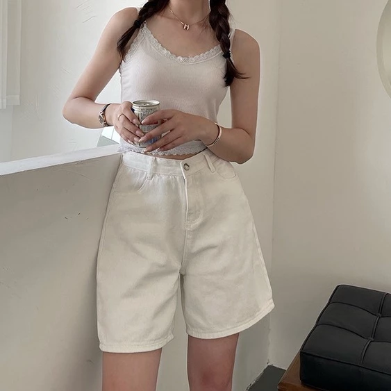 [CÓ BIGSIZE] Quần short nữ ống rộng, quần lửng kaki có bigsize (Mã KKN)