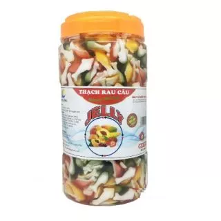 Thạch Con Cá Sắc Mầu Hũ 2.35kg