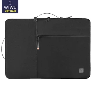 Túi đựng Laptop, Macbook Wiwu Alpha Double Layer Sleeve nhiều ngăn, chống sốc, chống thấm nước cho máy 13-16 inch