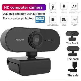 Webcam máy tính có mic, camera pc HD 1080P Tích Hợp Micro Cổng USB Tiện Dụng
