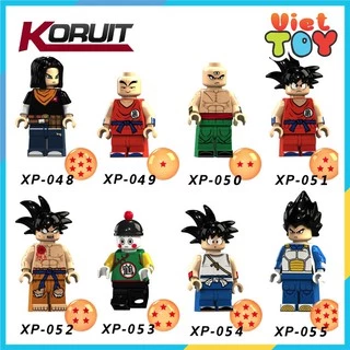 [Đóng túi] Lắp ráp 8 nhân vật 7 viên ngọc rồng - Dragon Ball - 7023