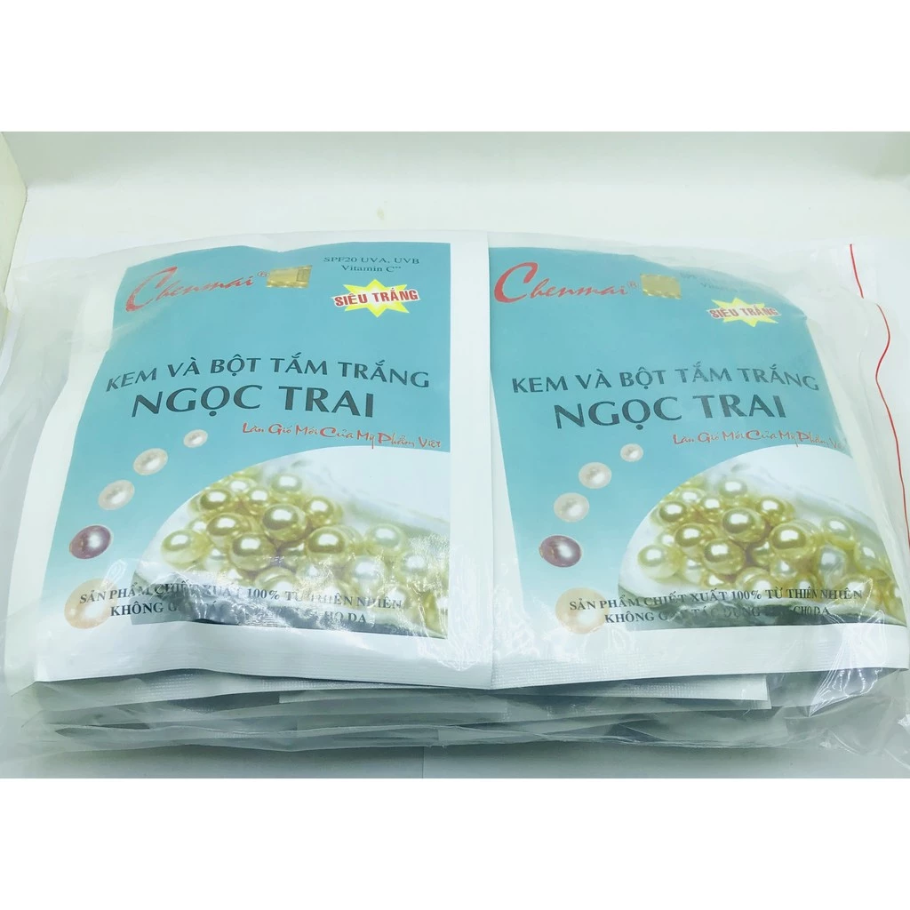 Tắm Trắng Ngọc Trai Chenmai 150g hàng công ty nghĩa phong