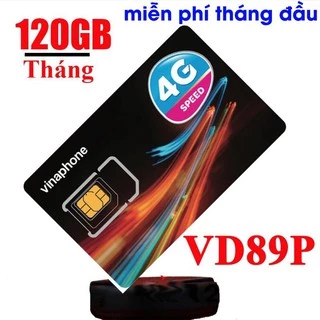 Sim 4G Vinaphone gói 4GB/ngày [Free tháng đầu] vd89p 50phút gọi ngoại mạng + Miễn phí nội mạng chỉ với 89k/tháng