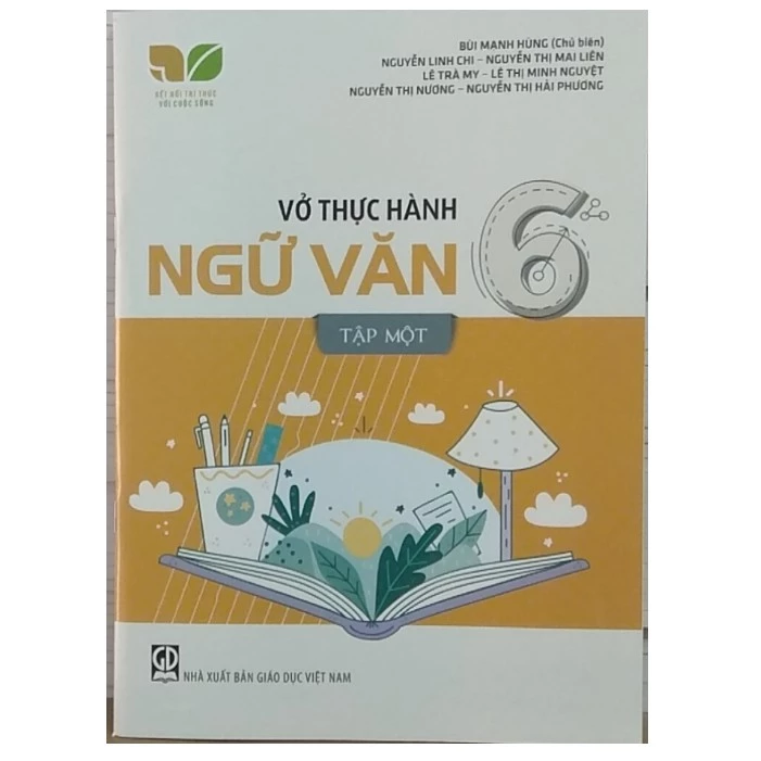 Combo sách - Vở thực hành ngữ văn 6 (tập 1+2) - Sách kết nối - NXB Giáo dục