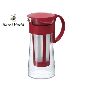 Bình pha trà cà phê Cold Brew Hario MCPN-7R-14 (600ml, Đỏ) - Hachi Hachi Japan Shop