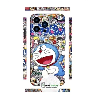 Tấm dán Skin Mặt Sau Doraemon MS02 FULL VIỀN Dành Cho 13prm , 12prm , 11prm , x , xsm , ip11 , ip12 , ip13 - FukiShop