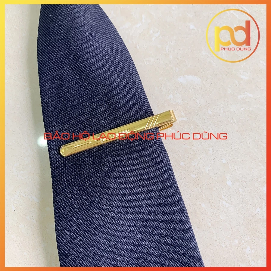 1 Kẹp cà vạt bằng đồng sang trọng giá rẻ phù hợp cho nam giới nữ giới - đồng phục bảo vệ chuyên nghiệp sang trọng
