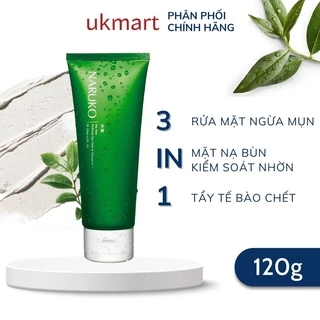 Sữa Rửa Mặt Naruko Trà Tràm Dạng Bùn Naruko Tea Tree Purifying Clay Mask and Cleanser in 1 120 gr