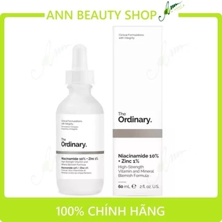 Tinh chất The Ordinary Niacinamide 10% + Zinic 1%