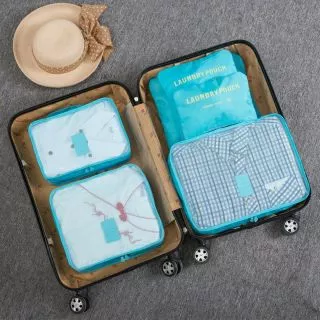 Bộ 6 túi đựng đồ du lịch Laundry Pouch