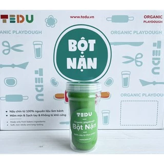 Bột nặn đất nặn an toàn Tedu hủ 140gram - Màu xanh lá