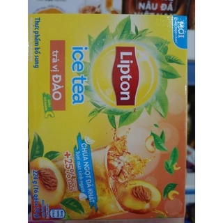 Trà chanh Lipton hộp 224g