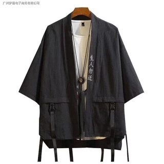 ✸Áo Khoác kimono Tay Lỡ Phong Cách Năng Động Trẻ Trung Dành Cho Nam