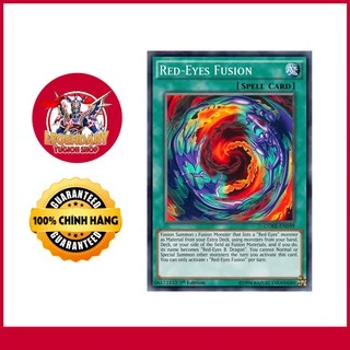 [Thẻ Bài Yugioh Chính Hãng] Red-eyes Fusion