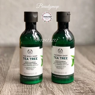 (HSD 2026) Nước cân bằng da The Body Shop Tea Tree Skin Clearing Mattifying Toner 250ml