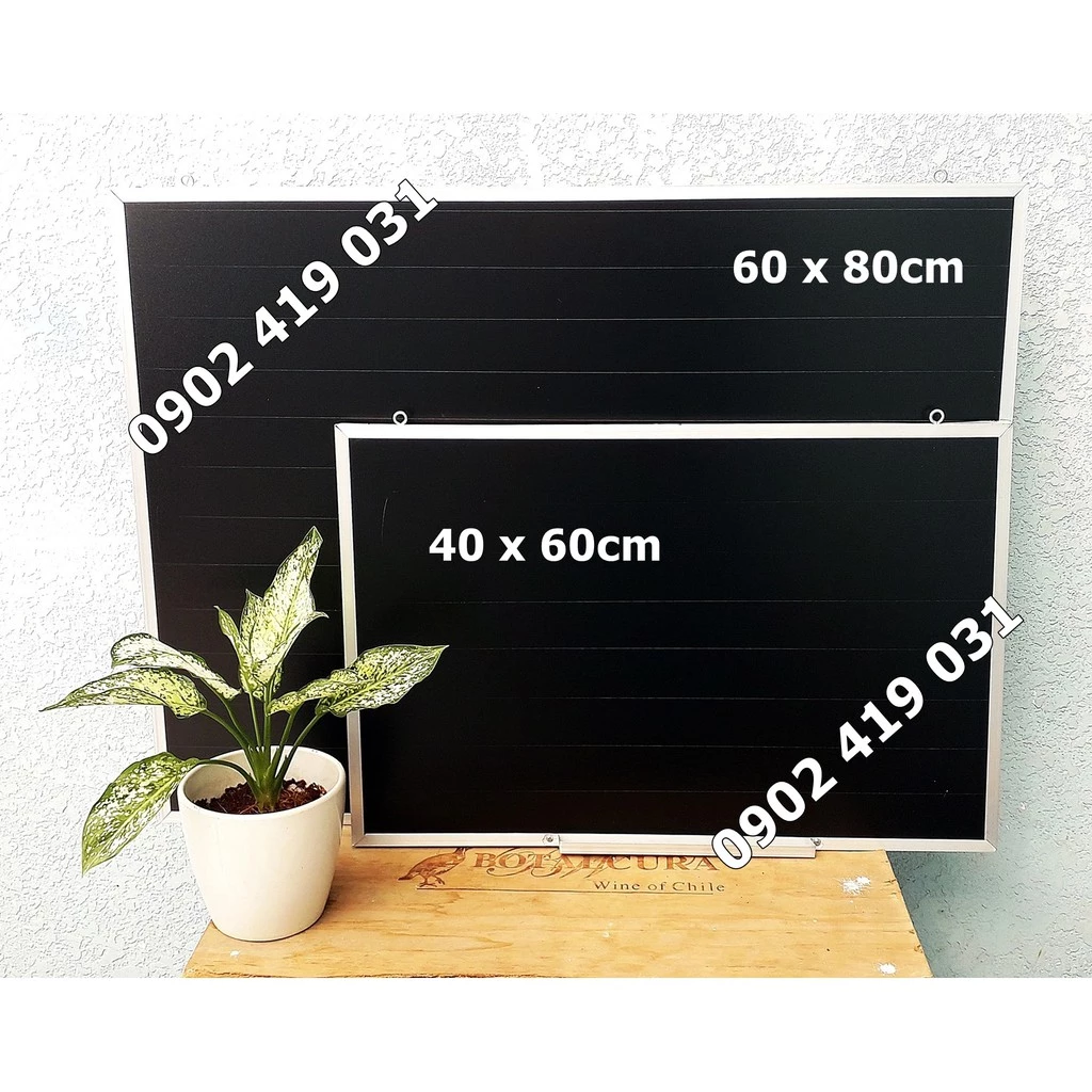 Bảng Đen Viết Phấn 40 x 60cm [ Ghi menu, Nội dung ] HCM - Chọn NowShip - GIAO TRONG 2H