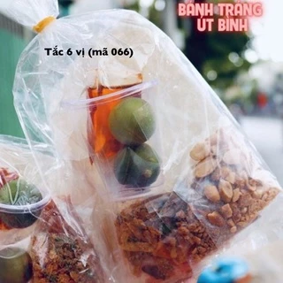 [10 bịch ] Bánh Tráng phơi sương tắc 6 vị truyền thống của nhà Út Bình mã 066