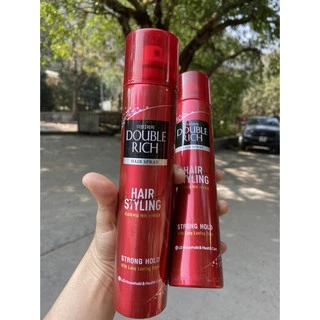 GÔM XỊT TẠO KIỂU DOUBLE RICH HAIR SPRAY 170ML