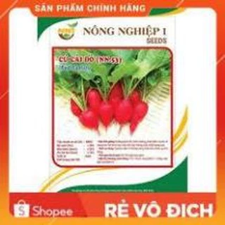 HẠT GIỐNG CỦ CẢI ĐỎ F1 GÓI 10 GRAM