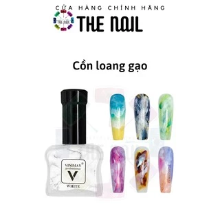 Cồn loang gạo chai 12ml-Cồn loang trắng Vinimay chính hãng - loang cồn trang trí móng tay nghệ thuật - THENAIL.VN