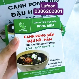 Canh rong biển đậu hũ nấm ( chay mặn đều đùng được)