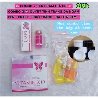 👛COMBO SET KÍCH TRẮNG + TRUYỀN TRẮNG👛( tặng kèm hủ trộn kem)