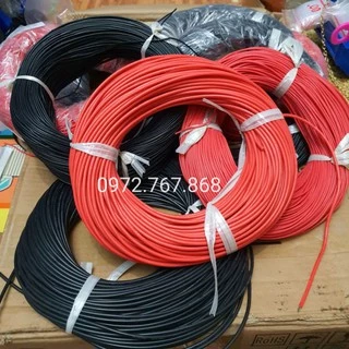 Dây Silicon chống cháy, chịu nhiệt, chịu tải cao 16AWG, 18AWG, 20AWG, 22AWG, 24AWG