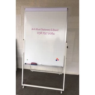 Bảng Flipchart Hội Thảo Chân Gấp  90*120cm (Tặng bút viết bảng,bông lau từ tính,nam châm, giấy A1 hoặc A0)