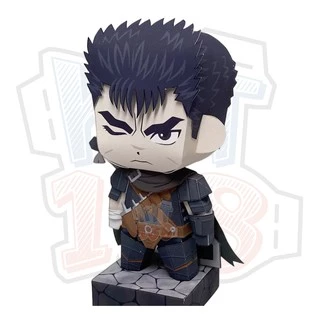 Mô hình giấy Anime Chibi Guts – BERSERK