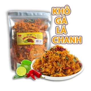 250g Khô gà lá chanh làm từ 100% ức gà và các gia vị tẩm ướp Thịt Gà xé cay ĂN VẶT IMINT FOOD