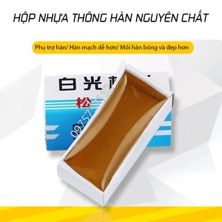 Nhựa thông hộp trợ hàn mạch điện tử, hộp nhựa thông nguyên chất, tinh khiết phụ trợ mỏ hàn điện tử, mỏ hàn thiếc