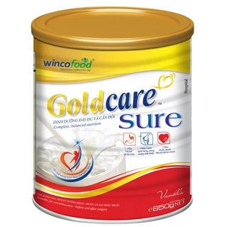 Sữa bột Wincofood Goldcare Sure Dinh dưỡng đầy đủ và cân đối lon 850g