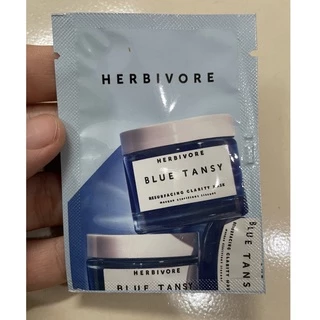 [AUTH 1000%] Sample mẫu thử Mặt nạ cho da mụn Herbivore Blue Tansy Resurfacing Clarity Mask 2ml