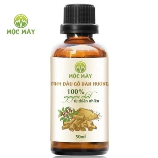 Tinh dầu Gỗ Đàn Hương Mộc Mây 50ml nguyên chất từ thiên nhiên, xông phòng, thơm phòng, thư giản, đuổi muỗi, giảm stress